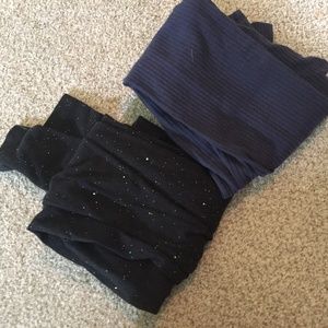 2 pack girls leggings!